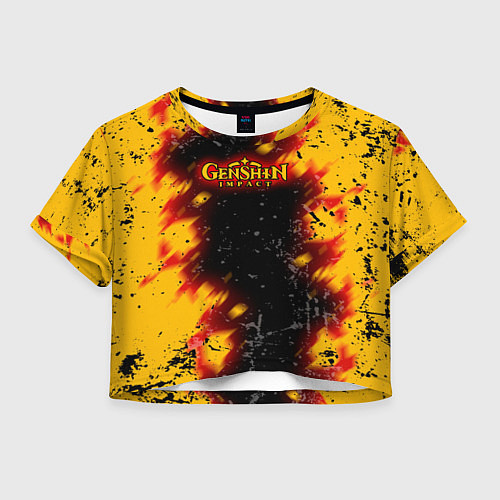 Женский топ Genshin Impact: Аниме / 3D-принт – фото 1