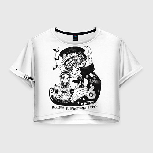 Женский топ Туалетный мальчик Ханако Кун и девочка / 3D-принт – фото 1