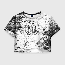 Футболка 3D укороченная женская Velial squad velial pharaoh, цвет: 3D-принт