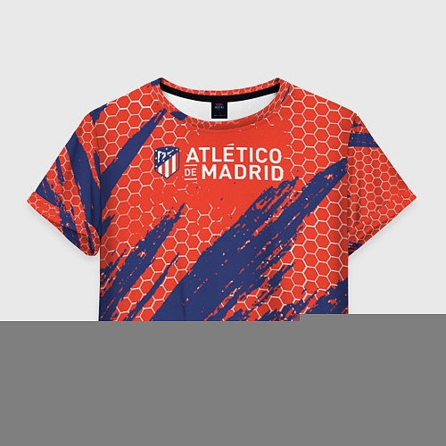 Женский топ Atletico Madrid: Football Club / 3D-принт – фото 1