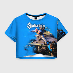 Женский топ Йоаким Броден на танке Sabaton