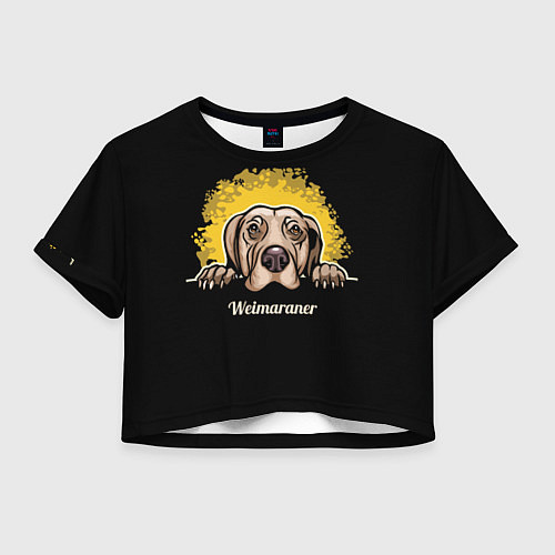 Женский топ Веймаранер Weimaraner / 3D-принт – фото 1