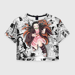 Женский топ Незуко Камадо на манге