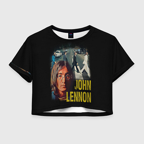 Женский топ The Beatles John Lennon / 3D-принт – фото 1