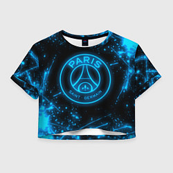 Женский топ PSG NEON STYLE SPORT ПСГ НЕОН