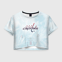 Женский топ Washington Capitals Ovi8 Ice theme