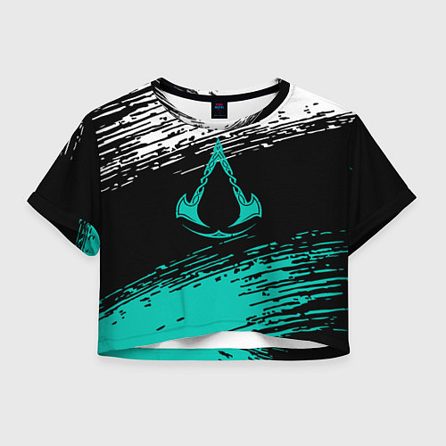 Женский топ Assassins creed Valhalla убийца / 3D-принт – фото 1