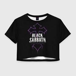 Женский топ Black Sabbat Cross