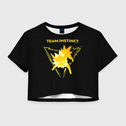 Женский топ Team Instinct - Pokemon GO