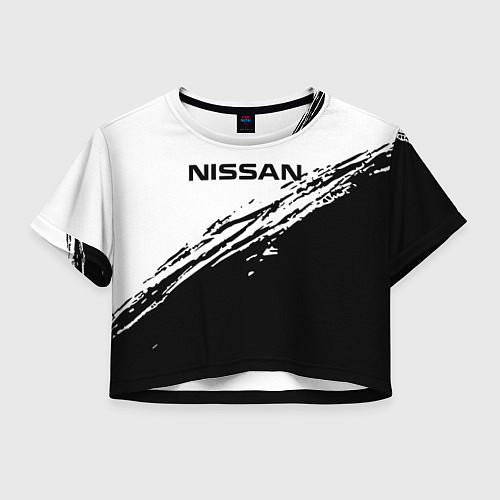 Женский топ Nissan ниссан / 3D-принт – фото 1