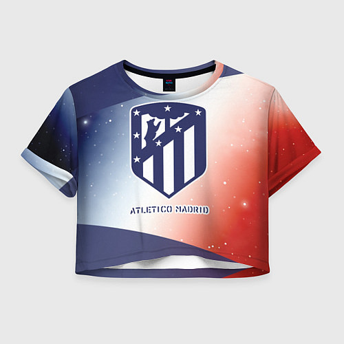 Женский топ АТЛЕТИКО Atletico Madrid Графика / 3D-принт – фото 1