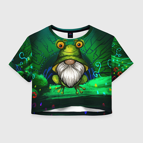 Женский топ Гном - лягушка / 3D-принт – фото 1