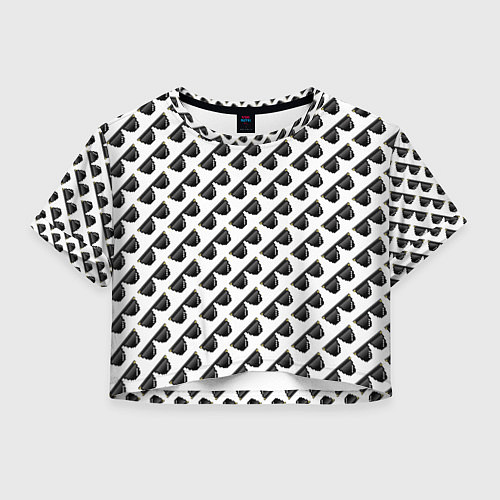 Женский топ Пиксельные Очки смирись с этим / 3D-принт – фото 1