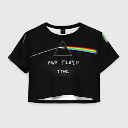 Женский топ PINK FLOYD TIME ПИНК ФЛОЙД ЛОГОТИП