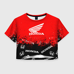 Женский топ Honda sport брызги
