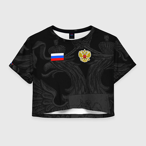 Женский топ ФОРМА РОССИИ RUSSIA UNIFORM / 3D-принт – фото 1