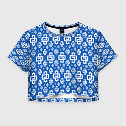 Женский топ Blue Pattern Dope Camo Dope Street Market