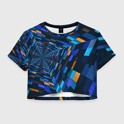 Женский топ Geometric pattern Fashion Vanguard / 3D-принт – фото 1