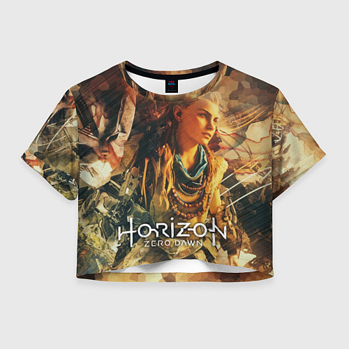 Женский топ Элой-рыжая воительница / 3D-принт – фото 1