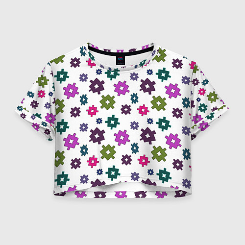 Женский топ Шипы паттерн / 3D-принт – фото 1