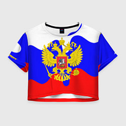 Женский топ Герб россии герб