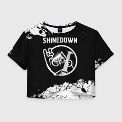 Женский топ Shinedown КОТ Краска