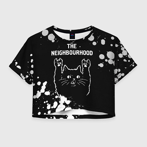 Женский топ The Neighbourhood Rock Cat / 3D-принт – фото 1