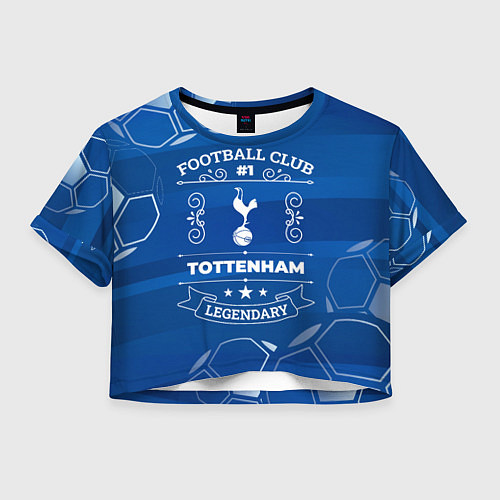 Женский топ Tottenham FC 1 / 3D-принт – фото 1