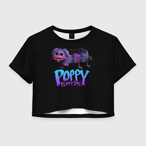 Женский топ POPPY PLAYTIME PJ Pug-a-Pillar / 3D-принт – фото 1