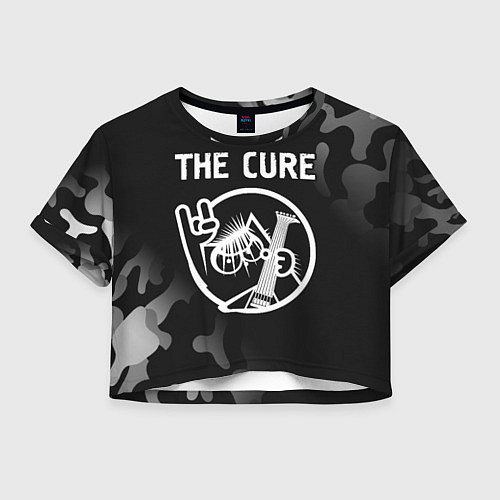 Женский топ The Cure КОТ Камуфляж / 3D-принт – фото 1