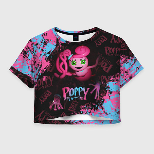 Женский топ Mommy Poppy Playtime / 3D-принт – фото 1