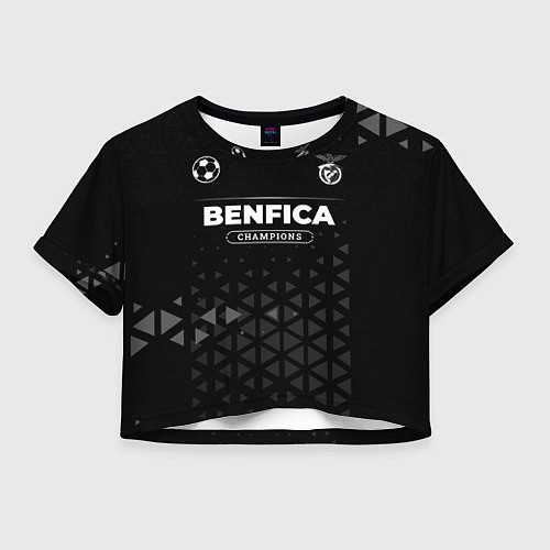 Женский топ Benfica Champions Uniform / 3D-принт – фото 1