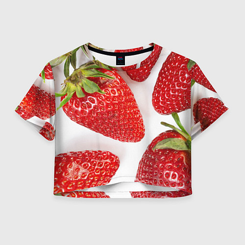 Женский топ Strawberries / 3D-принт – фото 1