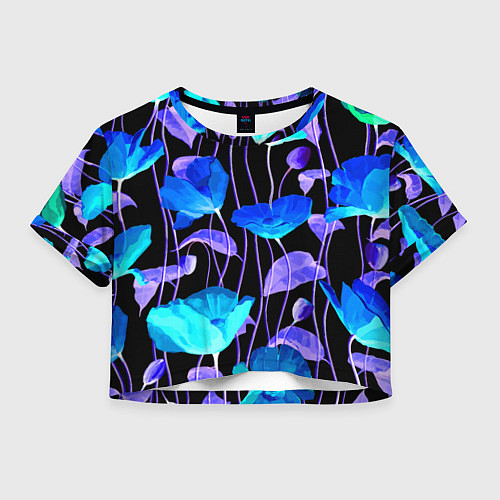 Женский топ Авангардный цветочный паттерн Fashion trend / 3D-принт – фото 1