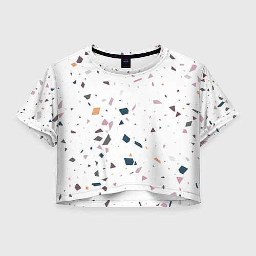 Женский топ TERRAZZO Theme / 3D-принт – фото 1