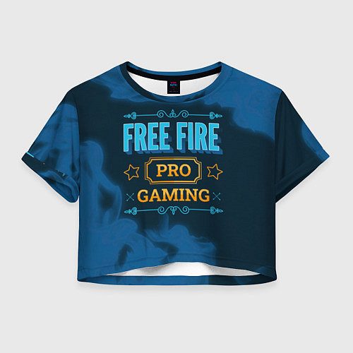 Женский топ Игра Free Fire: PRO Gaming / 3D-принт – фото 1