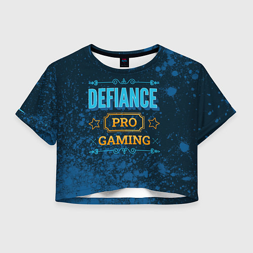 Женский топ Игра Defiance: PRO Gaming / 3D-принт – фото 1