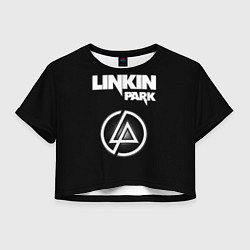 Женский топ Linkin Park логотип и надпись