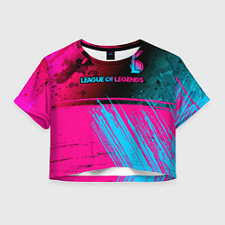 Женский топ League of Legends Neon Gradient