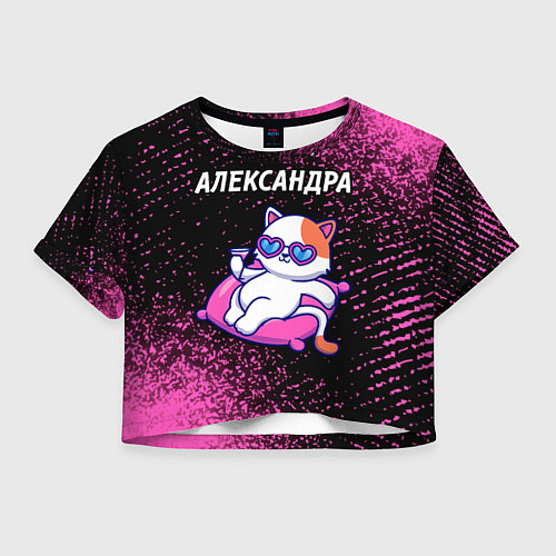 Женский топ Александра КОШЕЧКА Арт / 3D-принт – фото 1