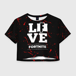 Женский топ Fortnite Love Классика