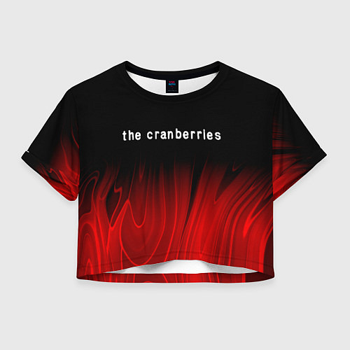 Женский топ The Cranberries Red Plasma / 3D-принт – фото 1