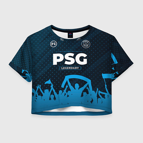 Женский топ PSG legendary форма фанатов / 3D-принт – фото 1