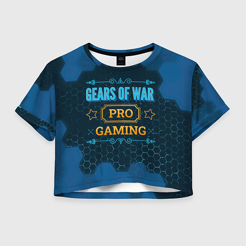 Женский топ Игра Gears of War: pro gaming / 3D-принт – фото 1
