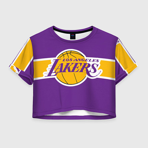Женский топ LA Lakers NBA / 3D-принт – фото 1