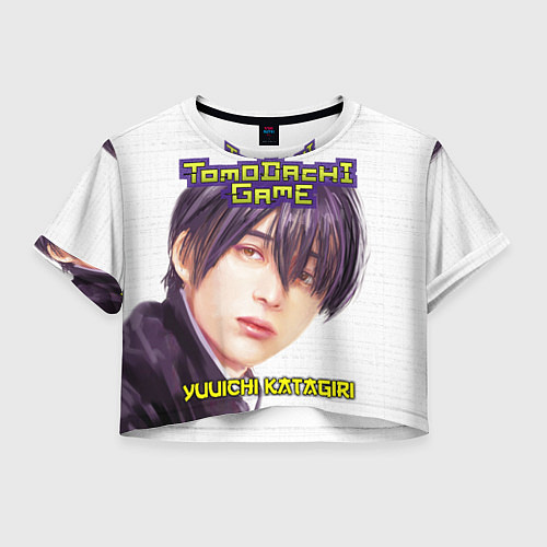 Женский топ Tomodachi Game: Юичи Катагири портрет / 3D-принт – фото 1