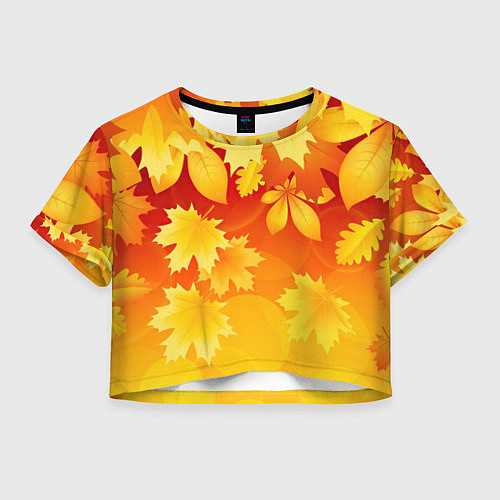 Женский топ Символ осени / 3D-принт – фото 1