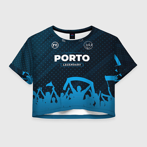 Женский топ Porto legendary форма фанатов / 3D-принт – фото 1