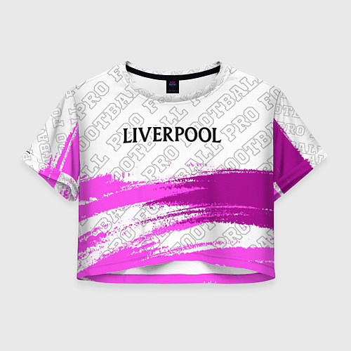 Женский топ Liverpool pro football: символ сверху / 3D-принт – фото 1