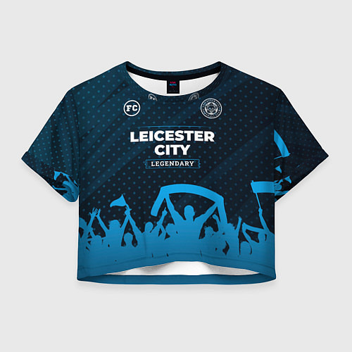 Женский топ Leicester City legendary форма фанатов / 3D-принт – фото 1